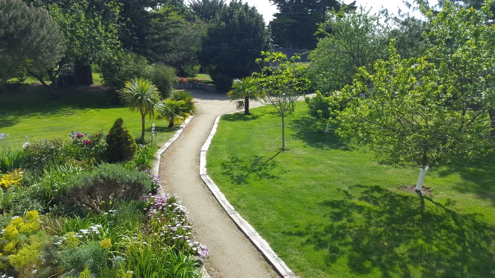 Vue du parc du Tertre Gatinais