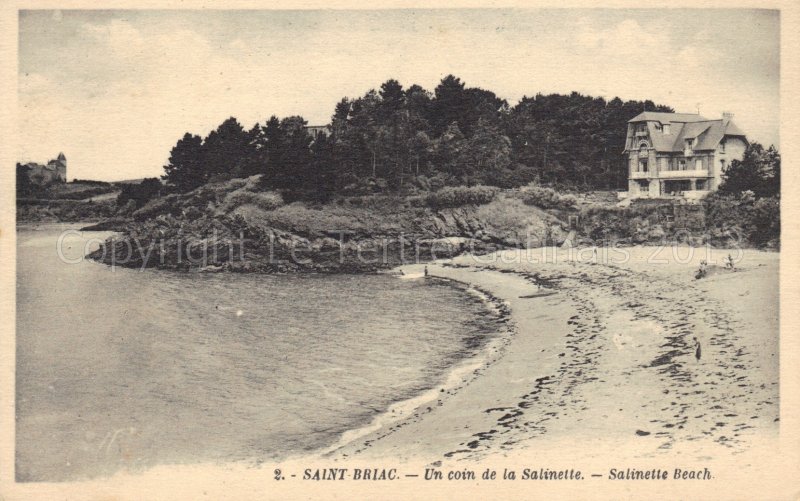 Saint Briac sur mer les Essarts vus de la Grande Salinette