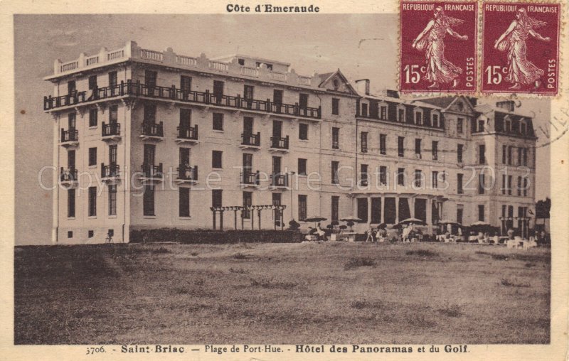 Saint Briac sur mer: l'hotel des panoramas