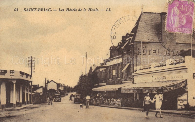 Saint Briac sur mer: la Houle et la Mascotte