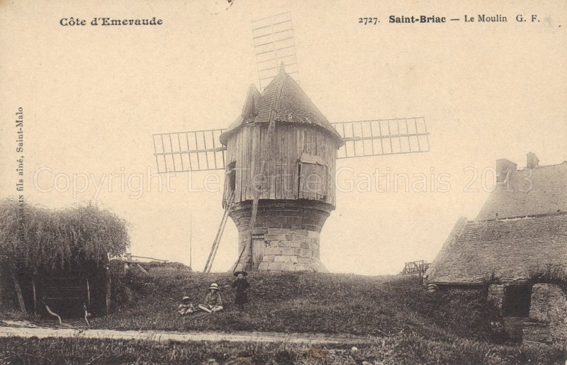 Saint Briac sur mer le moulin All�e